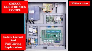 OMKAR Electronics Pannel. Safety Circuit and Full Wiring Explanation