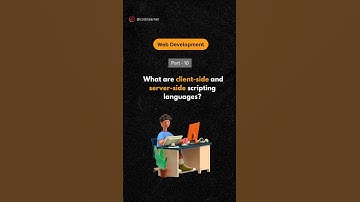 What are client-side and server-side scripting languages🤔🤔 | #shorts #youtubeshorts #tech #coding