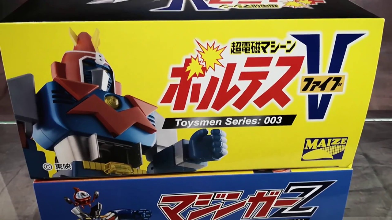 Unboxing of Maize Voltes V Diecast Jumbo Machinder Voltus - YouTube