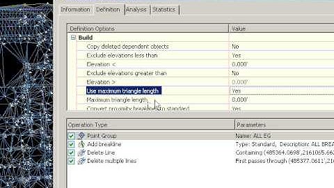 Editing a Surface in Civil 3d: Deleting Lines & Swapping Edges