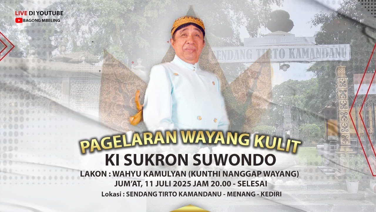 LIVE || KI SUKRON SUWONDO - SENDANG TIRTO KAMANDANU PAGU KEDIRI