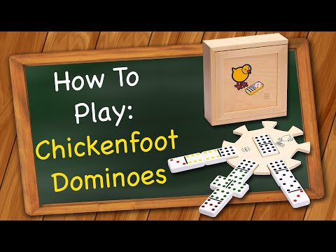 How to play Chickenfoot Dominoes