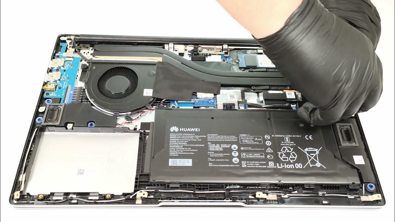 Как разобрать ноутбук huawei matebook d15
