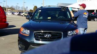 2011 Hyundai SantaFe Windshield Set With Lil Buddy