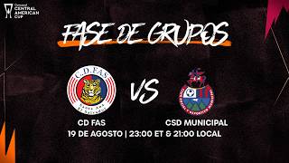 CD FAS vs CSD Municipal Copa Centroamericana Concacaf 2026
