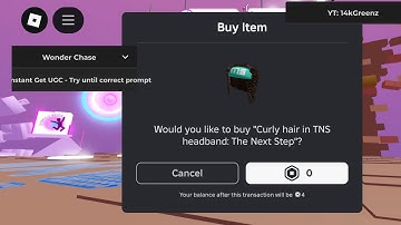 [UGC LIMITED] Wonder Chase Script - INSTANT UGC HAIR (PASTEBIN)