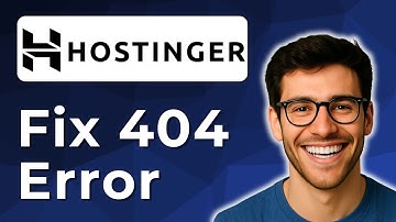 How to fix 404 error in Hostinger [2025 Easy Guide]