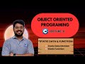 Static Data Member &amp; Static Function in C++ | OOP Lecture-6 (Hindi)