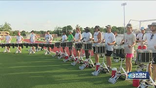 A ‘world-class’ drum corps is holding its spring training in Kansas