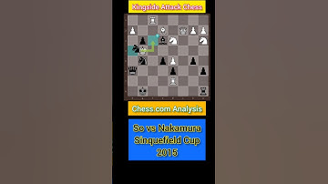 Nakamura played 6 Brilliant Moves in one Game !!!!!