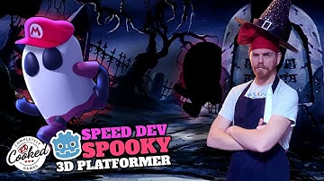 I make a Godot 3D multiplayer Platformer in 12 hours that will spook you (CCG #3)
