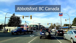 Vancouver Suburbs | Abbotsford, BC Canada 2021 | The Fraser Valley Driving