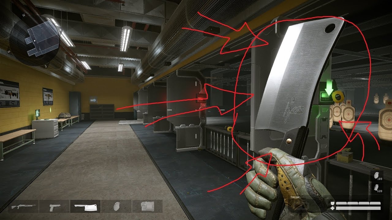 боевой тесак варфейс