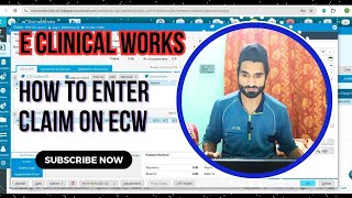 How to Enter Claim on eClinical Works |How to add Patient Demo on ECW|