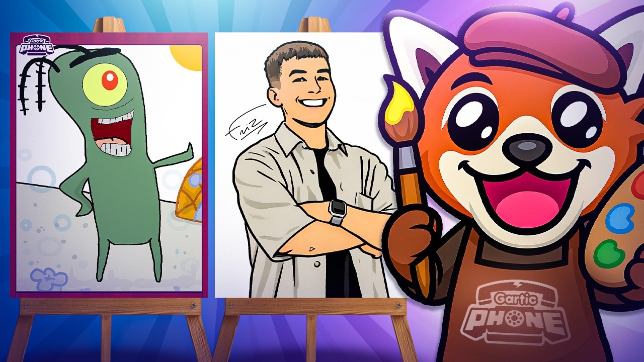 MUSIELI NARYSOWAĆ POLSKICH YOUTUBERÓW - GARTIC PHONE