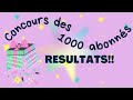 Rsultats concours des 1000 abonns  diamondpainting crossstitch concours cadeau gift