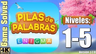 Pilas de Palabras - enigma | Niveles resueltos [1-5] screenshot 1