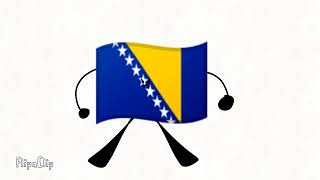 Bosnia EAS alarm animated