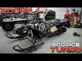 MASSIVE GAINS! 2020 Renegade Adrenaline 900 Ace Turbo Gets 200HP!