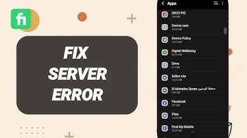 How To Fix And Solve Server Error On Fiverr App