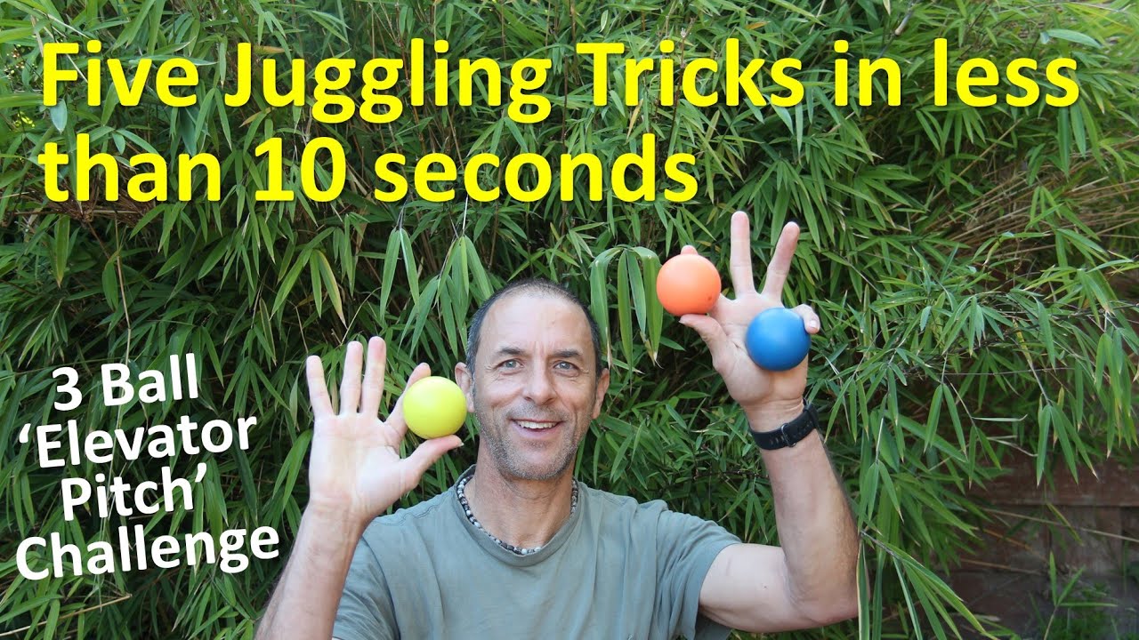 Can you do Five Juggling Tricks in Ten Seconds? YouTube