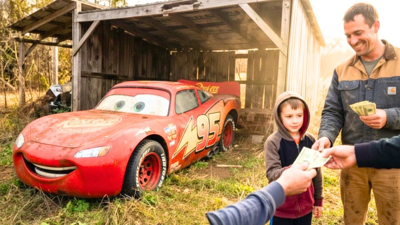 POV ASMR Restoration Sounds 2006 Lightning McQueen Found Abandoned $425 Deal