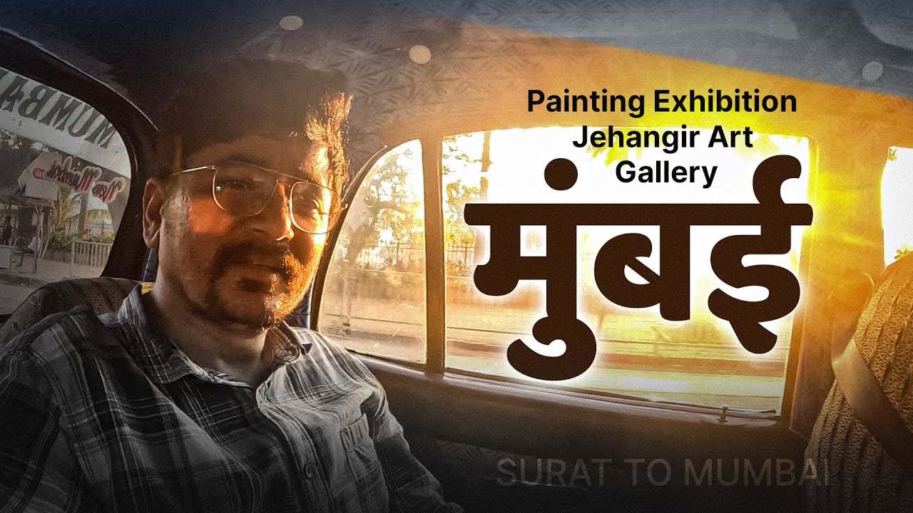 Mumbai visit | Painting Exhibition | Jehangir Art Gallery | Marine ...