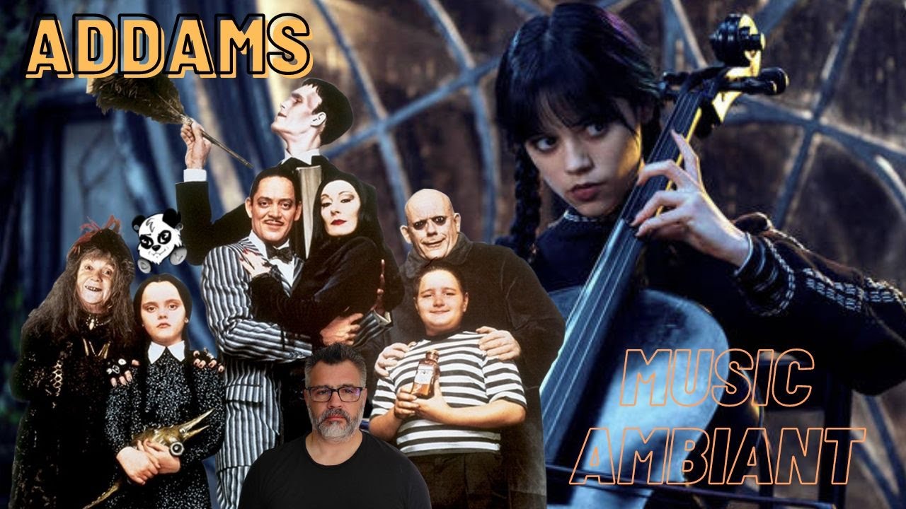 ADDAMS, composition musique dark, chill et ambiant inspiré de WEDNESDAY
