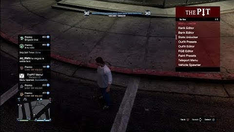 GTA V ONLINE 1.28 - MOD MENU SPRX - THE PIT - RECOVERY MENU (PS3 & XBOX 360)