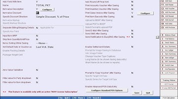 || Voucher Series Configurations All Features Options In Just One Video ||