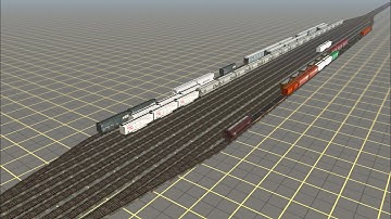 TRAINZ DRIVER 2 Ep 1 - Placing Track, Signals, Turns, Crossings And Yard Work