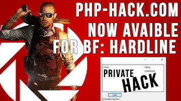 PHP-Hack - Now avaible for BATTLEFIELD HARDLINE!