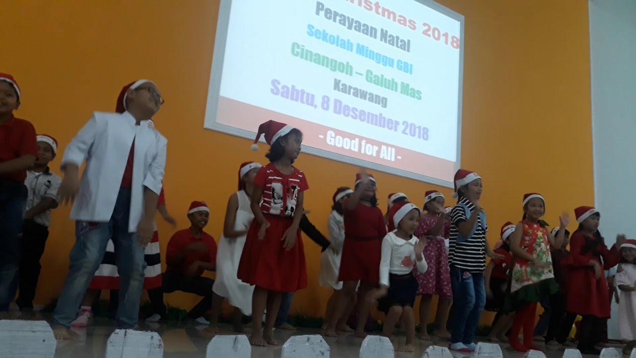 Tarian sekolah minggu jingle bell YouTube