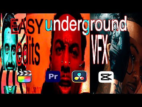 easy UNDERGROUND editing tips