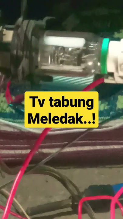 Ciri ciri Tv tabung rusak dan tidak akan bisa di perbaiki lagi#shorts