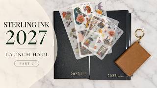 Sterling Ink 2027 | Weekly & Monthly Booklets + Accessories | Unboxing