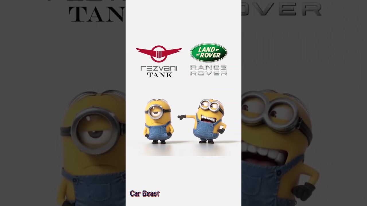 Range Rover vs Rezvani Tank minion style 