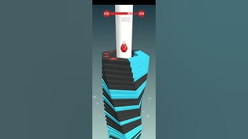 Stack Ball!!very satisfying and relaxing video game #shorts #youtubeshorts #shortsfeed #stackball