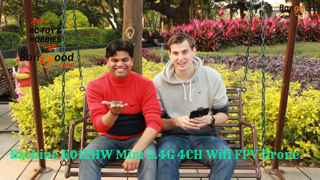 Eachine E012HW Mini Pocket Drone REVIEW & FLIGHT TEST !