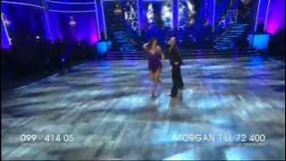 Morgan Alling och Helena Fransson - salsa - Let’s Dance (TV4)