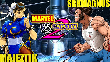 MvC2 Mvci Umvc3 MAJEZTIK vs SRKMAGNUS pt 1