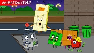 Animation Story Stop Nb 4 And Nb 9 Dont Bullying The Numberblocks