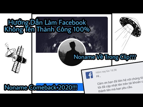 Video Cách Làm Facebook Không Tên - 2020 | Facebook Noname... - youtube