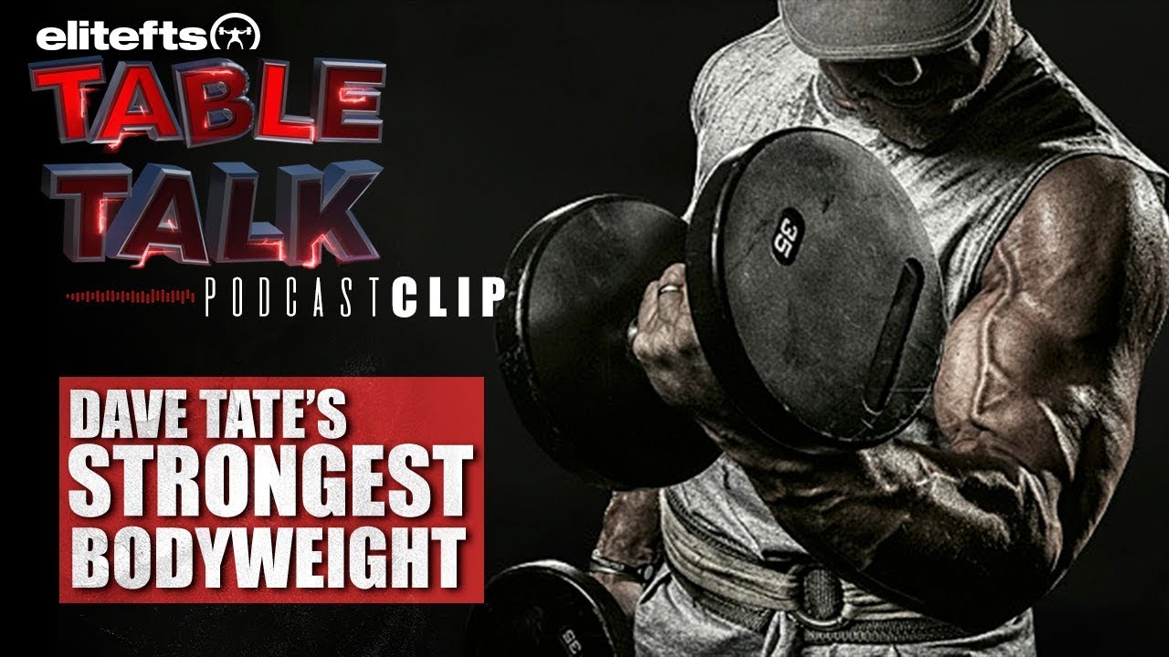 Dave Tate's Strongest Bodyweight | elitefts.com athletenschmiede
