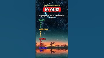 Part 103: IQ QUIZ 103 #iq #quiz #quiztime #quiztest #trivia #quizchallenge #generalknowledge