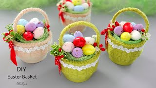 🥚 ПАСХАЛЬНАЯ КОРЗИНОЧКА 🐇 ПОДАРОК СВОИМИ РУКАМИ 🐾 DIY Easter Basket 🥚