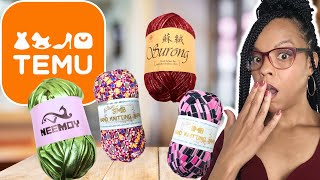 TEMU Yarn Review: Unique Yarn NOT in Stores! by Littlejohn's Yarn 11,233 views 10 months ago 10 minutes, 29 seconds