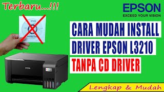 Cara Mudah Install Driver Printer Epson L3210 Tanpa Cd Driver