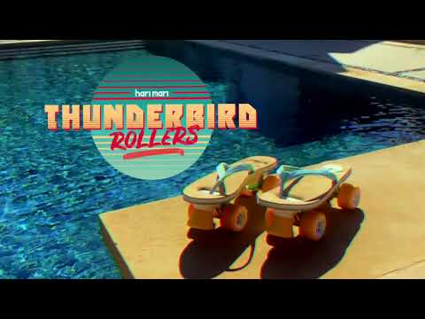 Hari Mari Thunderbird Rollers - The First Ever Flip Flop Roller Skate - video from Hari Mari