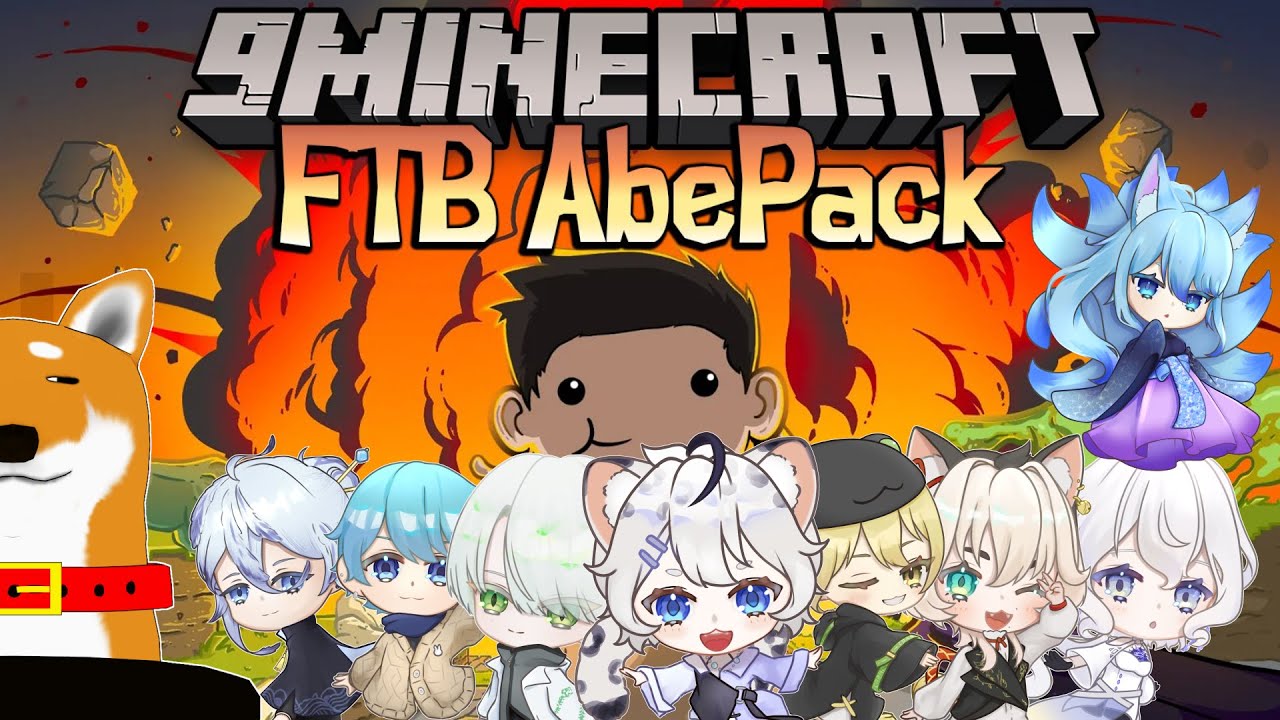 Abepack Minecraft Java 【マインクラフトFTB-AbePack】#2 壺犬クランエンド行き 【Vtuber】 - YouTube